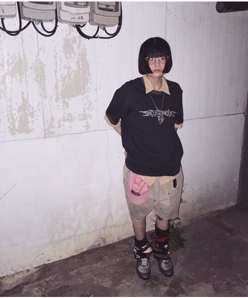 CRIGUN(クリガン)の「TRIBAL RINGER TEE (3color)(Tシャツ/カットソー・レディース・ホワイト/ブラウン/ネイビー・LARGE/X-LARGE/MEDIUM)」の22枚目の写真