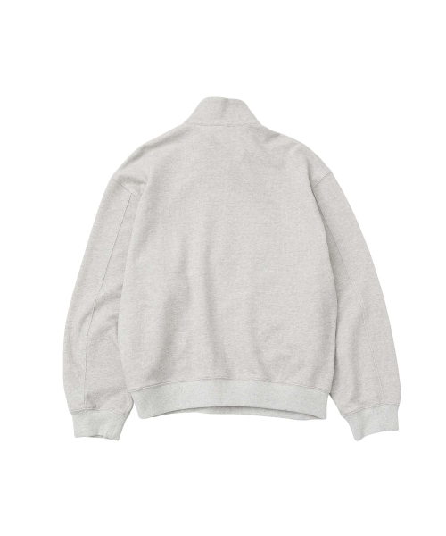 WMC(ダブリューエムシー)の「ハーフジップスウェット_GREY(スウェット・メンズ・グレー・L/M/XL)」の3枚目の写真