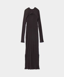 beautiful people | Yconnect rasogiza rib long dress(ワンピース)