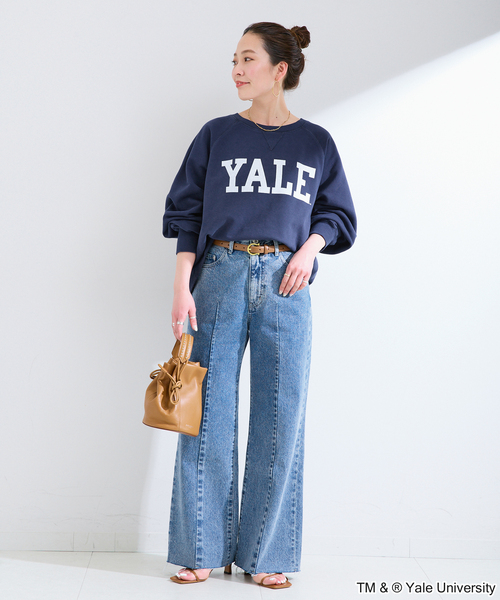 GOOD ROCK SPEED（グッドロックスピード）の「【WEB限定】GOOD ROCK SPEED / グッドロックスピード YALE Sweatshirts（スウェット・レディース・ネイビー・FREE）」の2枚目の写真