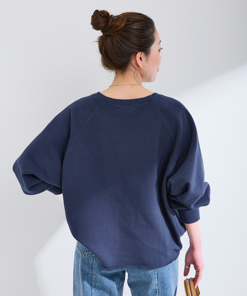 GOOD ROCK SPEED（グッドロックスピード）の「【WEB限定】GOOD ROCK SPEED / グッドロックスピード YALE Sweatshirts（スウェット・レディース・ネイビー・FREE）」の7枚目の写真