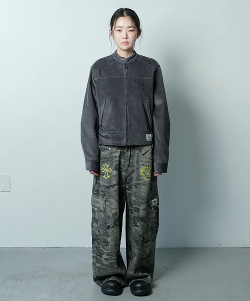 Ada.(エイダ)の「◇COIRIS◇ブランド直輸入正規品/マオン カモ カーゴ コットンパンツ ユニセックス MAON CAMO CARGO COTTON PANTS UNISEX(カーゴパンツ・レディース・カーキ・M/S)」の16枚目の写真