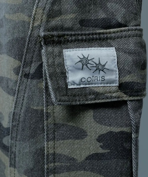 Ada.(エイダ)の「◇COIRIS◇ブランド直輸入正規品/マオン カモ カーゴ コットンパンツ ユニセックス MAON CAMO CARGO COTTON PANTS UNISEX(カーゴパンツ・レディース・カーキ・M/S)」の5枚目の写真