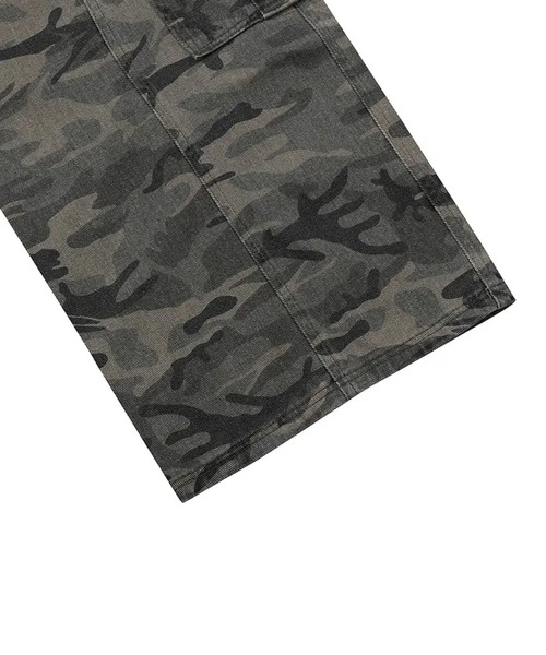 Ada.(エイダ)の「◇COIRIS◇ブランド直輸入正規品/マオン カモ カーゴ コットンパンツ ユニセックス MAON CAMO CARGO COTTON PANTS UNISEX(カーゴパンツ・レディース・カーキ・M/S)」の8枚目の写真