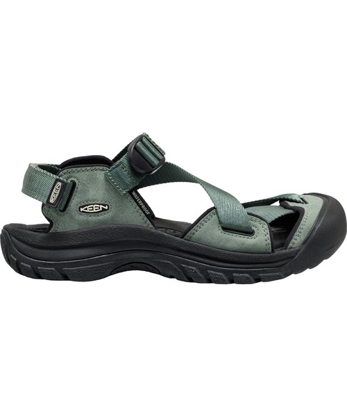 KEEN(キーン)の「ZERRAPORT II / ゼラポート ツー / レディース サンダル(サンダル・レディース・ダークグリーン・25cm/24.5cm/24cm/23.5cm/23cm/22.5cm/26cm/25.5cm)」の1枚目の写真