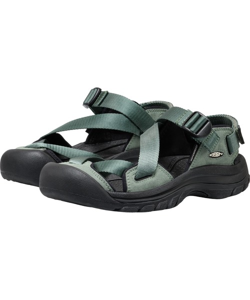 KEEN(キーン)の「ZERRAPORT II / ゼラポート ツー / レディース サンダル(サンダル・レディース・ダークグリーン・25cm/24.5cm/24cm/23.5cm/23cm/22.5cm/26cm/25.5cm)」の6枚目の写真