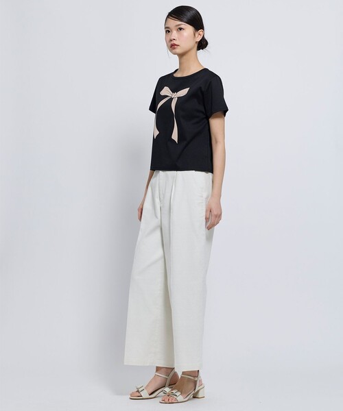TOCCA（トッカ）の「SWEET LOVE Tシャツ（Tシャツ/カットソー・レディース・アイボリー系/ピンク系/ブラック系・SMALL/MEDIUM）」の19枚目の写真