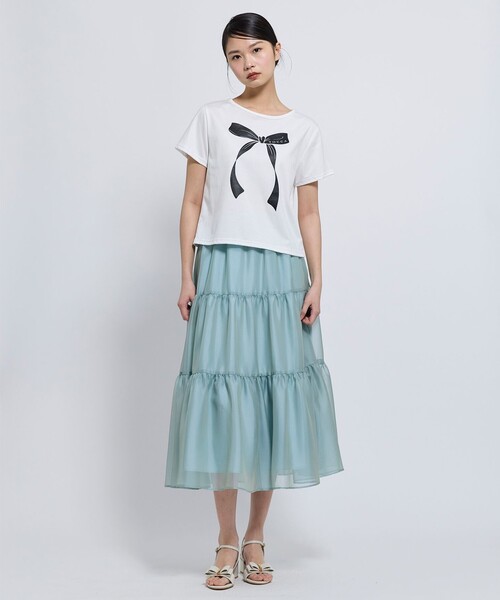 TOCCA（トッカ）の「SWEET LOVE Tシャツ（Tシャツ/カットソー・レディース・アイボリー系/ピンク系/ブラック系・SMALL/MEDIUM）」の17枚目の写真