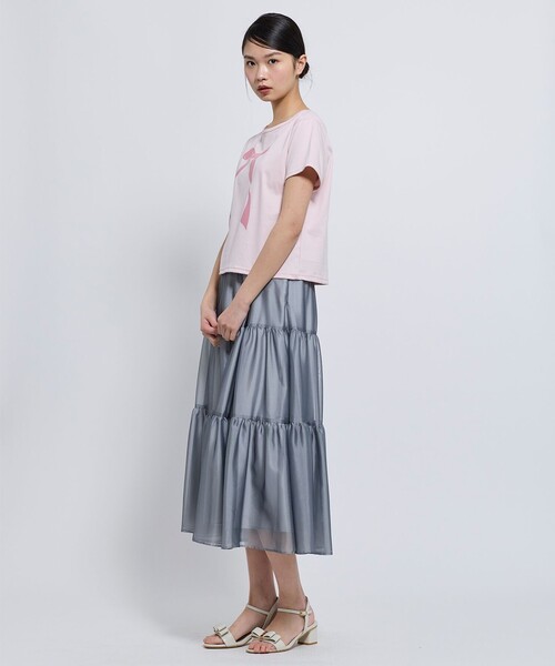 TOCCA（トッカ）の「SWEET LOVE Tシャツ（Tシャツ/カットソー・レディース・アイボリー系/ピンク系/ブラック系・SMALL/MEDIUM）」の13枚目の写真
