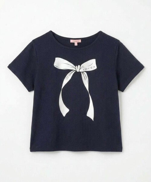 TOCCA（トッカ）の「SWEET LOVE Tシャツ（Tシャツ/カットソー・レディース・アイボリー系/ピンク系/ブラック系・SMALL/MEDIUM）」の12枚目の写真