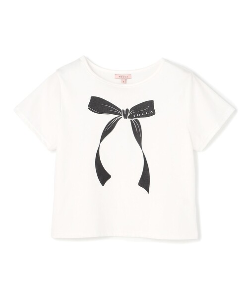 TOCCA（トッカ）の「SWEET LOVE Tシャツ（Tシャツ/カットソー・レディース・アイボリー系/ピンク系/ブラック系・SMALL/MEDIUM）」の11枚目の写真