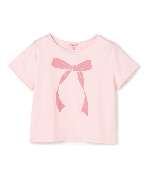 TOCCA（トッカ）の「SWEET LOVE Tシャツ（Tシャツ/カットソー・レディース・アイボリー系/ピンク系/ブラック系・SMALL/MEDIUM）」の9枚目の写真