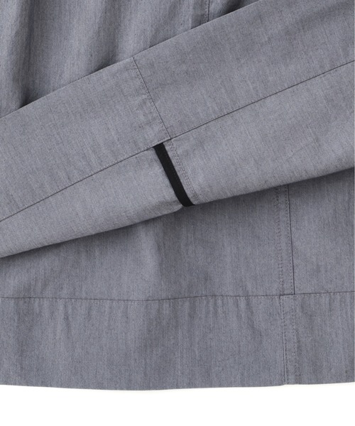 MHL.（エムエイチエル）の「SUPERLIGHT COTTON NYLON（ワンピース・レディース・ブルー/グレー・2/1）」の7枚目の写真