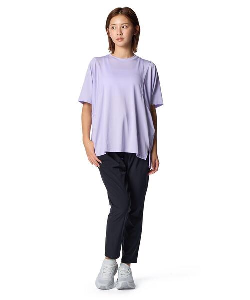 UNDER ARMOUR（アンダーアーマー）の「UAテック タック Tシャツ（トレーニング/レディース）（Tシャツ/カットソー・レディース・パープル系・M/XL/L/S）」の3枚目の写真