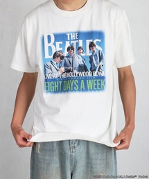 The Beatles / ビートルズ ヴィンテージライク バンドTシャツ / ビートルズ フロント & バックプリント 半袖Tシャツ
