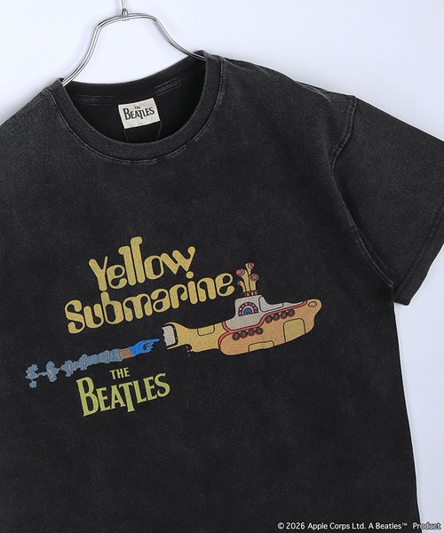 The Beatles — футболка Band T с принтом «Beatles Vintage» / фронт & бэк принт, полусофт, короткий рукав