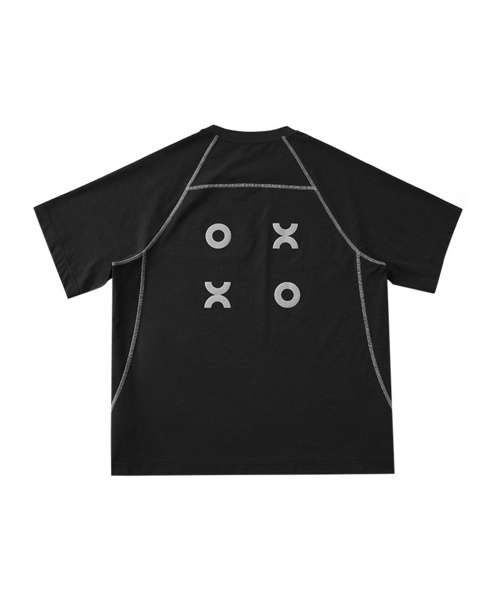 BUTTON SEOUL(ボタンソウル)の「エアモーションシンボルグラフィックショートスリーブ (4 COLOR)(Tシャツ/カットソー・メンズ・レッド/アイボリー/ブルー/ブラック・SMALL/MEDIUM/LARGE/X-LARGE)」の3枚目の写真