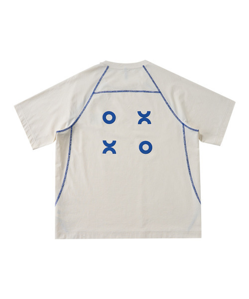 BUTTON SEOUL(ボタンソウル)の「エアモーションシンボルグラフィックショートスリーブ (4 COLOR)(Tシャツ/カットソー・メンズ・レッド/アイボリー/ブルー/ブラック・SMALL/MEDIUM/LARGE/X-LARGE)」の5枚目の写真