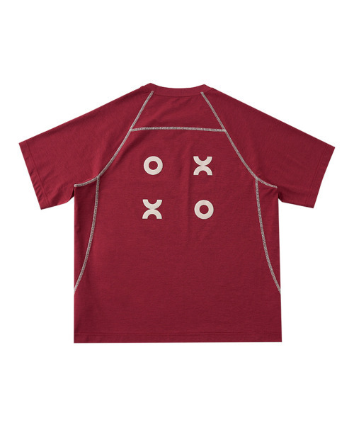 BUTTON SEOUL(ボタンソウル)の「エアモーションシンボルグラフィックショートスリーブ (4 COLOR)(Tシャツ/カットソー・メンズ・レッド/アイボリー/ブルー/ブラック・SMALL/MEDIUM/LARGE/X-LARGE)」の7枚目の写真