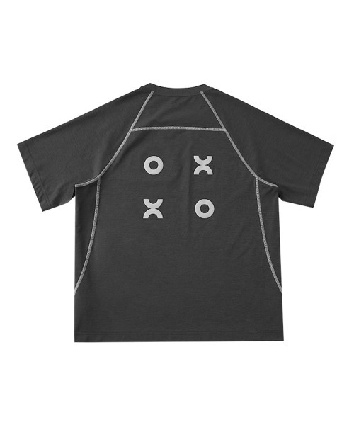 BUTTON SEOUL(ボタンソウル)の「エアモーションシンボルグラフィックショートスリーブ (4 COLOR)(Tシャツ/カットソー・メンズ・レッド/アイボリー/ブルー/ブラック・SMALL/MEDIUM/LARGE/X-LARGE)」の8枚目の写真