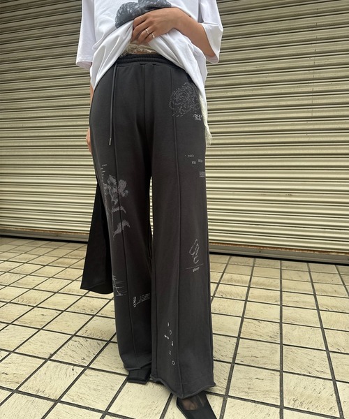 GRAPHIC ART SWEAT PANTS（スウェットパンツ）｜Ameri（アメリ）の