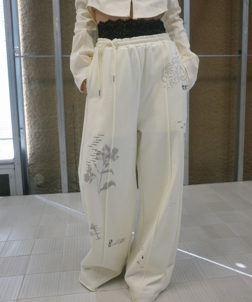 Ameri(�A����)��GRAPHIC ART SWEAT PANTS(�X�E�F�b�g�p���c)