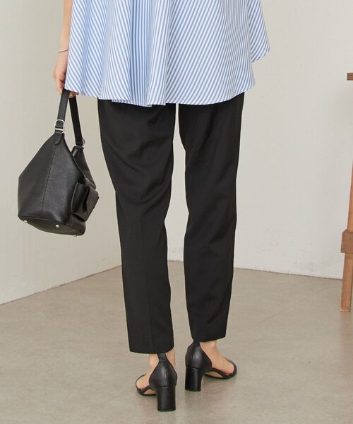 LIVETART（リヴェタート）の「《4/2(木)18：00予約開始》ライトテーパーパンツ（その他パンツ・レディース・ブラック・0/1）」の15枚目の写真