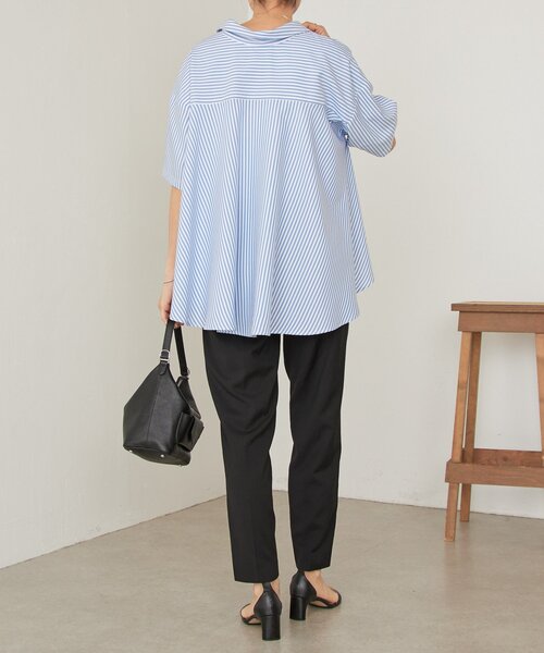 LIVETART（リヴェタート）の「《4/2(木)18：00予約開始》ライトテーパーパンツ（その他パンツ・レディース・ブラック・0/1）」の18枚目の写真