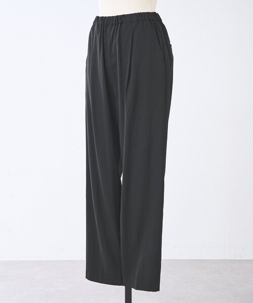 LIVETART（リヴェタート）の「《4/2(木)18：00予約開始》ライトテーパーパンツ（その他パンツ・レディース・ブラック・0/1）」の12枚目の写真