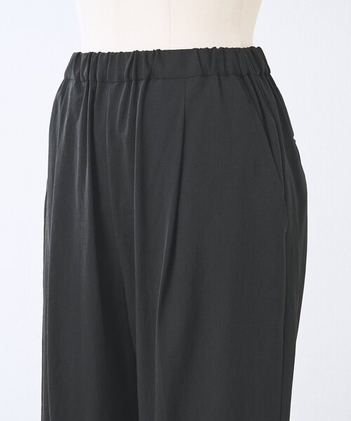 LIVETART（リヴェタート）の「《4/2(木)18：00予約開始》ライトテーパーパンツ（その他パンツ・レディース・ブラック・0/1）」の5枚目の写真