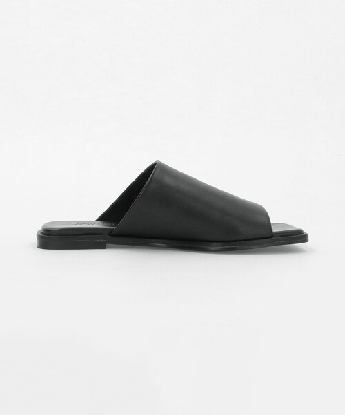 MARW UNITED ARROWS(マルゥ ユナイテッドアローズ)の「<MARW UNITED ARROWS+ODETTE E ODILE>スクエア フラット サンダル(サンダル・レディース・ブラック・24cm/24.5cm/23cm/22cm/22.5cm/25cm/23.5cm)」の4枚目の写真