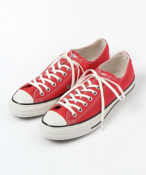 CONVERSE(コンバース)の「【CONVERSE/コンバース】ALL STAR AGED OX(スニーカー・メンズ・レッド/ネイビー・SMALL/MEDIUM)」の1枚目の写真