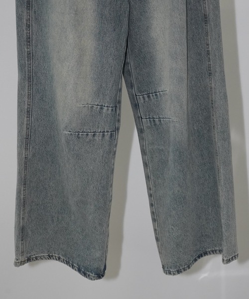 chuclla（チュクラ）の「レイヤードフリルデニムパンツ chw26s192（デニムパンツ・レディース・ブルー・S/M/L）」の18枚目の写真