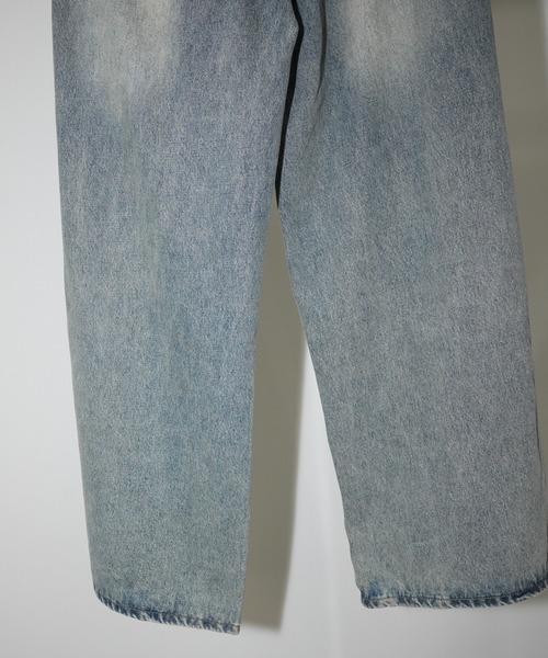 chuclla（チュクラ）の「レイヤードフリルデニムパンツ chw26s192（デニムパンツ・レディース・ブルー・S/M/L）」の21枚目の写真