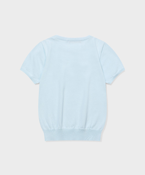 GRUNDEN（グルンデン）の「COOL COTTON KNIT TOP (MINT)（ニット/セーター・レディース・その他・OS）」の2枚目の写真