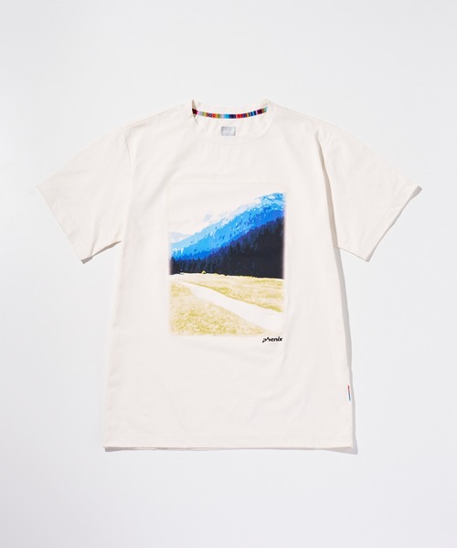 phenix outdoor（フェニックスアウトドア）の「phenix outdoor(フェニックスアウトドア) PHENIX GRAPHIC T-SHIRTS / フェニックス グラフィックTシャツ（Tシャツ/カットソー・メンズ・ブラック/オフホワイト/ライトグリーン・XL/L/M/S）」の13枚目の写真