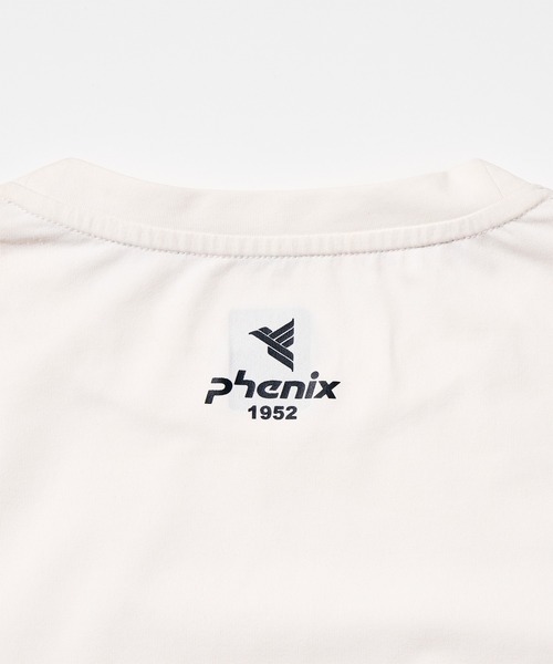 phenix outdoor（フェニックスアウトドア）の「phenix outdoor(フェニックスアウトドア) PHENIX GRAPHIC T-SHIRTS / フェニックス グラフィックTシャツ（Tシャツ/カットソー・メンズ・ブラック/オフホワイト/ライトグリーン・XL/L/M/S）」の8枚目の写真