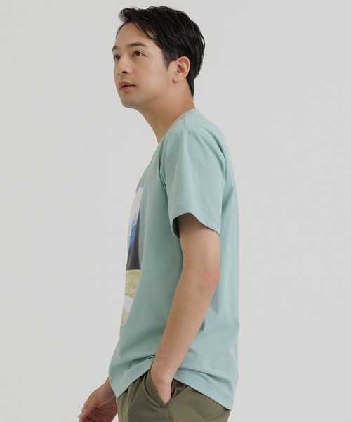 phenix outdoor（フェニックスアウトドア）の「phenix outdoor(フェニックスアウトドア) PHENIX GRAPHIC T-SHIRTS / フェニックス グラフィックTシャツ（Tシャツ/カットソー・メンズ・ブラック/オフホワイト/ライトグリーン・XL/L/M/S）」の14枚目の写真