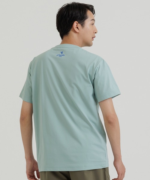 phenix outdoor（フェニックスアウトドア）の「phenix outdoor(フェニックスアウトドア) PHENIX GRAPHIC T-SHIRTS / フェニックス グラフィックTシャツ（Tシャツ/カットソー・メンズ・ブラック/オフホワイト/ライトグリーン・XL/L/M/S）」の15枚目の写真