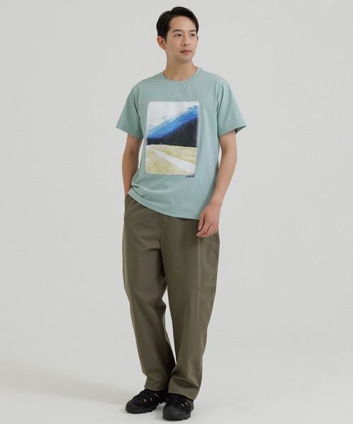phenix outdoor（フェニックスアウトドア）の「phenix outdoor(フェニックスアウトドア) PHENIX GRAPHIC T-SHIRTS / フェニックス グラフィックTシャツ（Tシャツ/カットソー・メンズ・ブラック/オフホワイト/ライトグリーン・XL/L/M/S）」の16枚目の写真