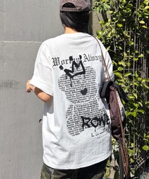 RODEO CROWNS WIDE BOWL（ロデオクラウンズワイドボウル）の「Font Bear Tシャツ（Tシャツ/カットソー）」