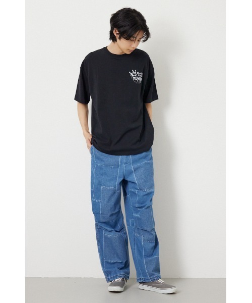 RODEO CROWNS WIDE BOWL(ロデオクラウンズワイドボウル)の「Font Bear Tシャツ(Tシャツ/カットソー・レディース・オフホワイト/ターコイズブルー/ブラック/ライトピンク・MEDIUM/LARGE)」の8枚目の写真