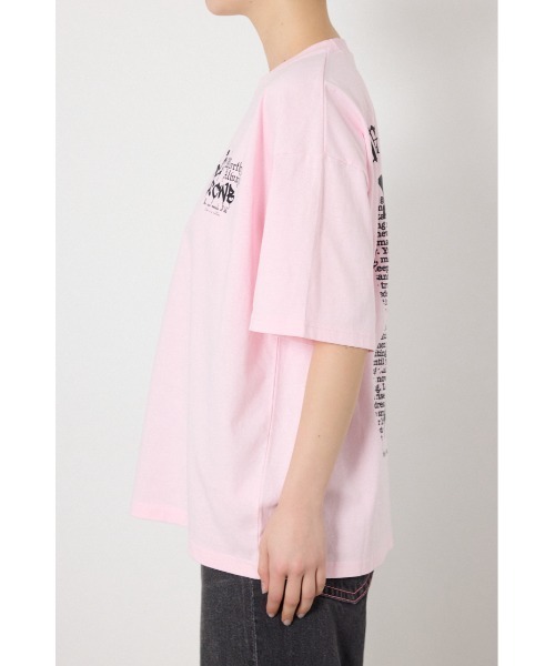 RODEO CROWNS WIDE BOWL(ロデオクラウンズワイドボウル)の「Font Bear Tシャツ(Tシャツ/カットソー・レディース・オフホワイト/ターコイズブルー/ブラック/ライトピンク・MEDIUM/LARGE)」の16枚目の写真