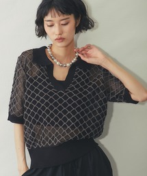 ANOTHER S（アナザーエス）の「ポロニット（Tシャツ/カットソー）」