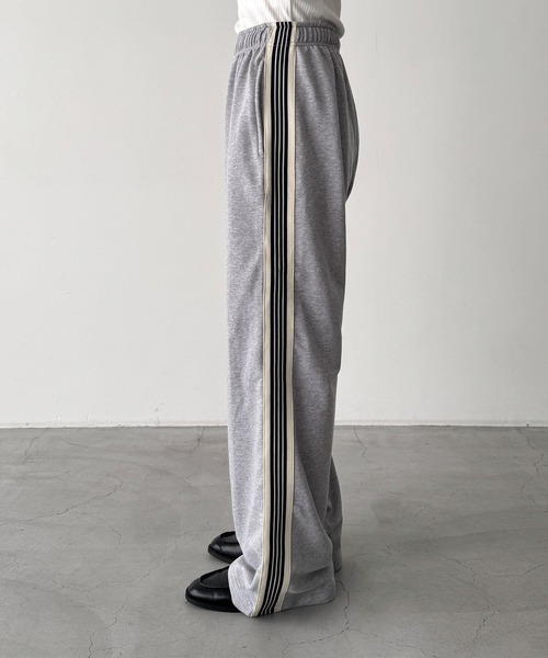 CANAL JEAN（キャナルジーン）の「El mar　ライントラックパンツ（その他パンツ・レディース・ヘザーグレー・ONE SIZE）」の7枚目の写真