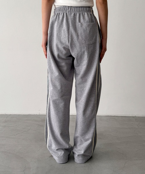 CANAL JEAN（キャナルジーン）の「El mar　ライントラックパンツ（その他パンツ・レディース・ヘザーグレー・ONE SIZE）」の8枚目の写真