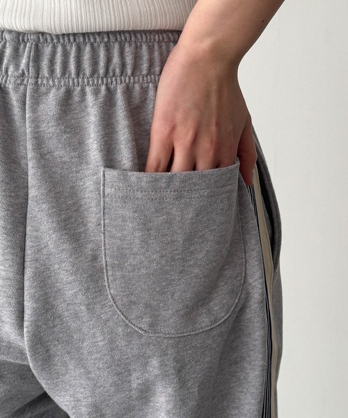 CANAL JEAN（キャナルジーン）の「El mar　ライントラックパンツ（その他パンツ・レディース・ヘザーグレー・ONE SIZE）」の10枚目の写真