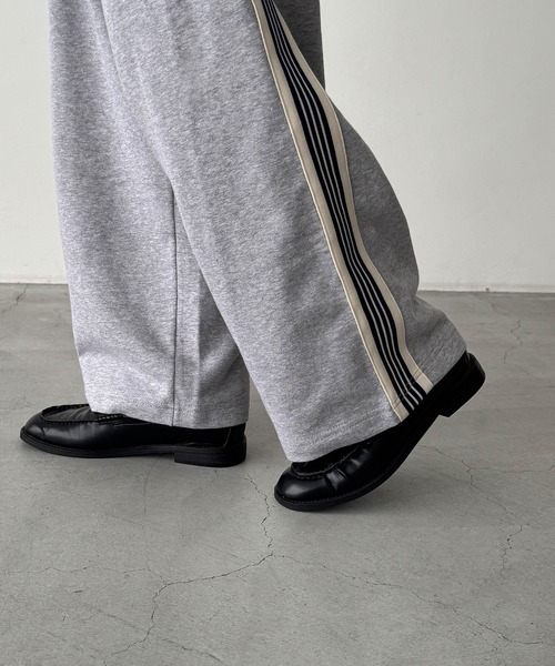 CANAL JEAN（キャナルジーン）の「El mar　ライントラックパンツ（その他パンツ・レディース・ヘザーグレー・ONE SIZE）」の11枚目の写真