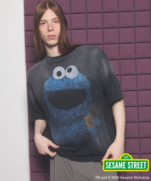ムッキー様 UNISEX》【MOVIE SERIES】「SESAME STREET」- Cookie Monster - Prime