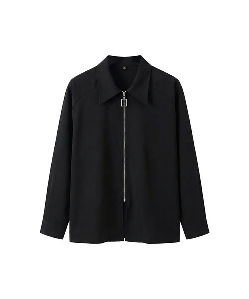 Otte（オッテ）の「エッジラインモードジップシャツ（シャツ/ブラウス・メンズ・ブラック/ホワイト・LARGE/MEDIUM/X-LARGE）」の17枚目の写真
